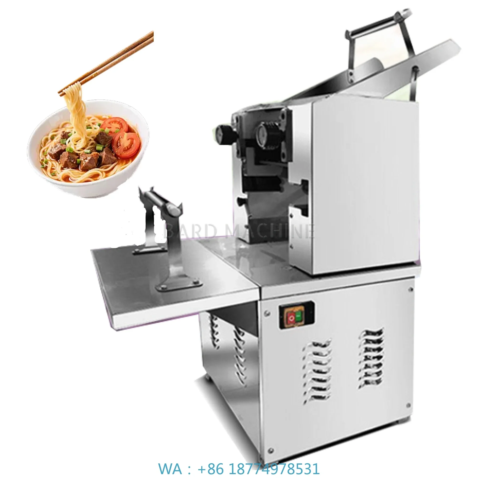 Pasta Machine Electric - 電動麺機 パスタ麺カッター機 業務用麺製造機 自動麺製造機