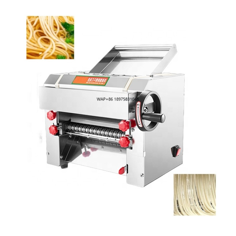 Pasta Machine Electric - 業務用電気製麺機 2-in-1 パスタメーカー 生地ローラーとプレス機能付き ステンレス製