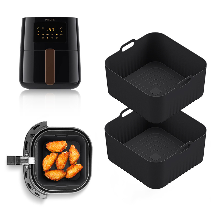 Philips Air Fryer Hd9252 - 17 センチメートルシリコンエアフライヤー金型フィリップス HD9252 HD9200 HD9255 エアフライヤーアクセサリー