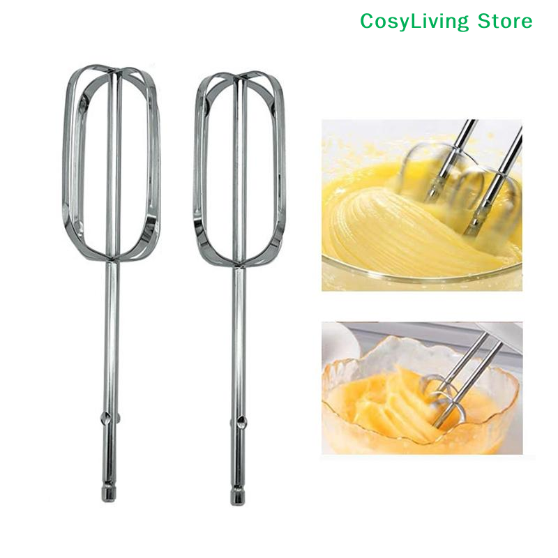 Hand Mixer Electric - [CL] 1/2 個ユニバーサルステンレス鋼ハンドミキサービーターアタッチメント電動ハンドミキサー泡立て器交換用[CL]