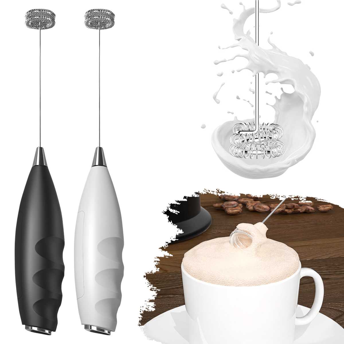 Kitchen Appliances For Sale - コーヒー電動ミルクフォーマー、電動泡立て器、コードレス電動飲料ミキサー、コーヒー、抹茶、キッチンアクセサリーに最適