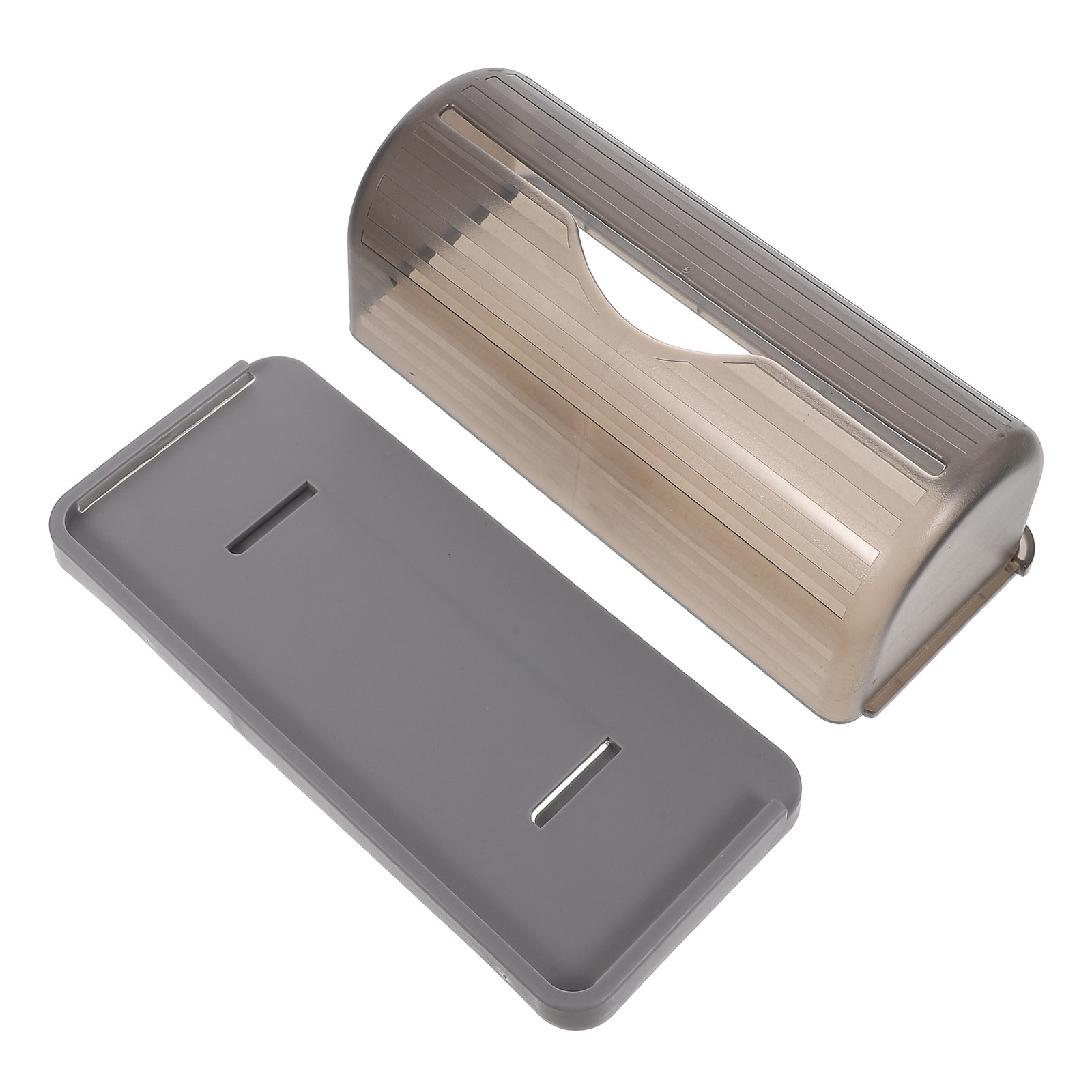 Kitchen Appliances Organizer - 壁掛けゴミ袋ホルダー プラスチック製食料品ゴミ袋ディスペンサー 6x2.36ロール対応 吊り下げ収納オーガナイザーボックス キッチン用
