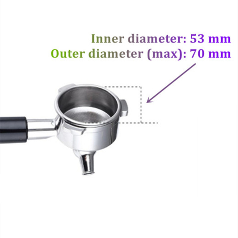 Breville Espresso Barista Express - 54mm デュアルスパウトポルタフィルターヘッド Breville BES870/875/878/880 バリスタエクスプレス/エクスプレスインプレス/プロ/タッチエスプレッソマシン用