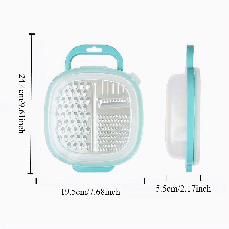 1pc チーズおろし金 コンテナと蓋とピーラーセット付き - - Kitchen Appliances Combo のレビューと価格