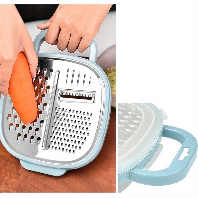1pc チーズおろし金 コンテナと蓋とピーラーセット付き - - Kitchen Appliances Combo のレビューと価格