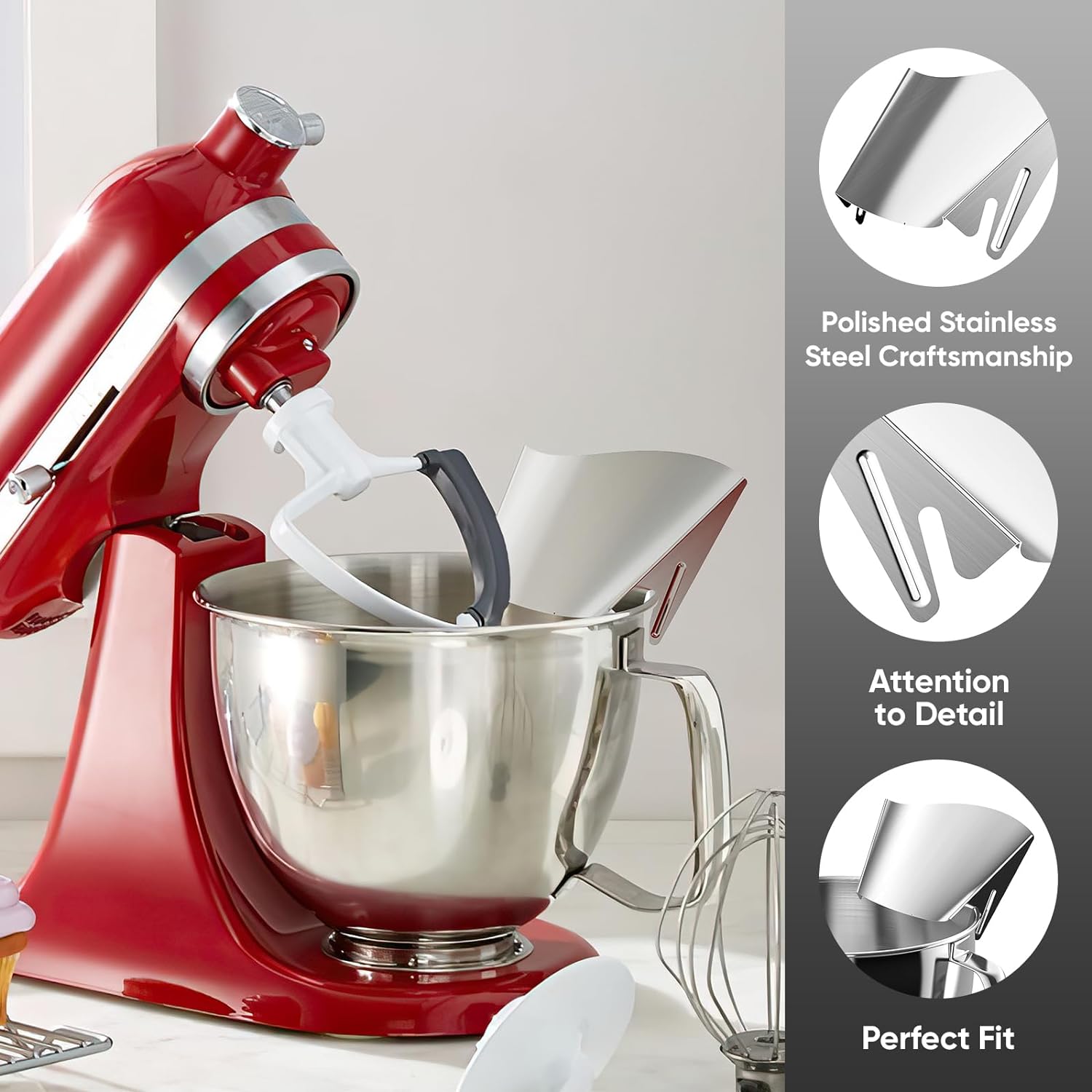 キッチンエイドスタンドミキサーステンレススチールボウル用ポア - Kitchen Appliances For Sale のレビューと価格
