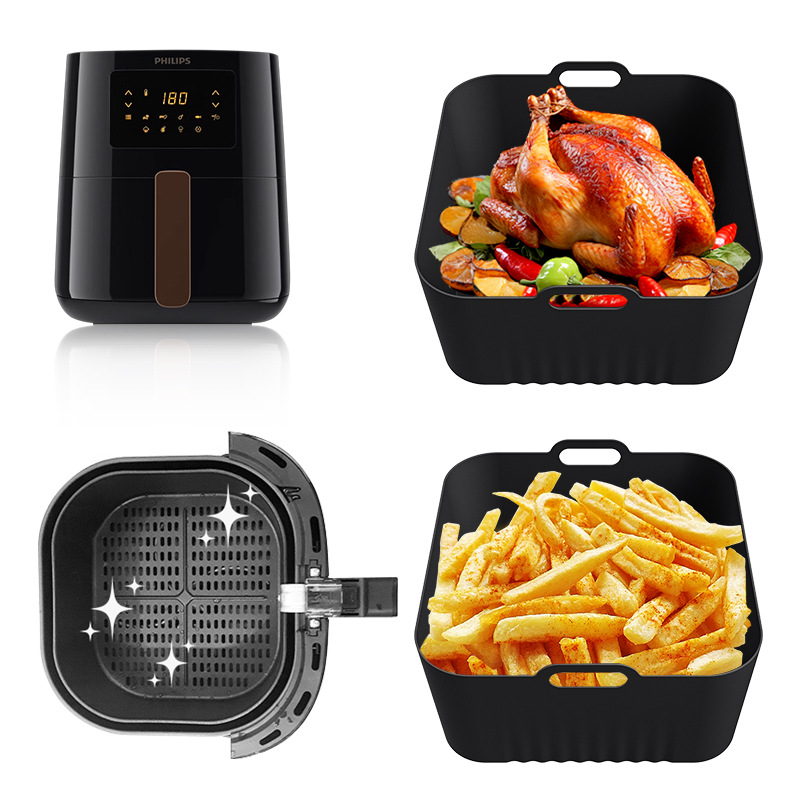 17 センチメートルシリコンエアフライヤー型フィリップス H - Philips Air Fryer Hd9252 のレビューと価格