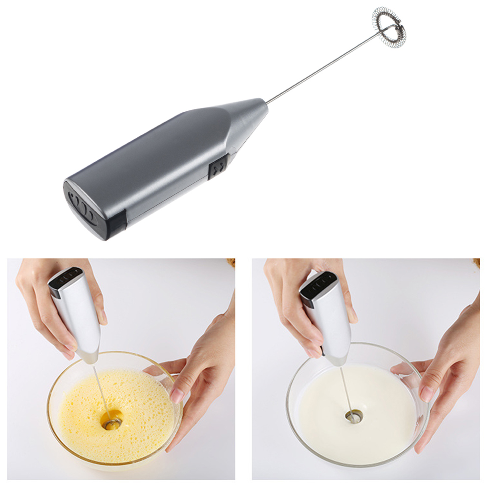 ミニミキサー電池式ミルクワンドミキサー泡立て器キッチン調理器 - Hand Mixer Electric のレビューと価格