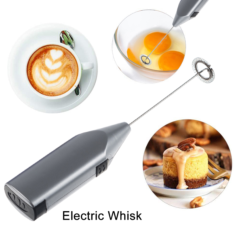 ミニミキサー電池式ミルクワンドミキサー泡立て器キッチン調理器 - Hand Mixer Electric のレビューと価格