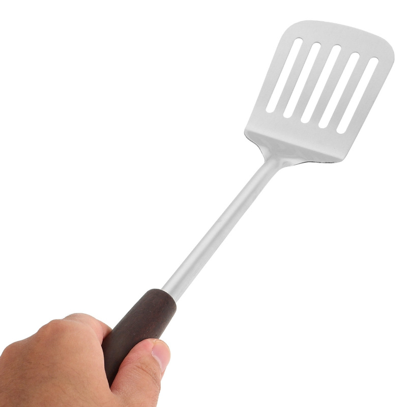 ステンレス製木製ハンドル付きキッチン用品セット、長柄スパチュ - Kitchen Appliances Combo のレビューと価格