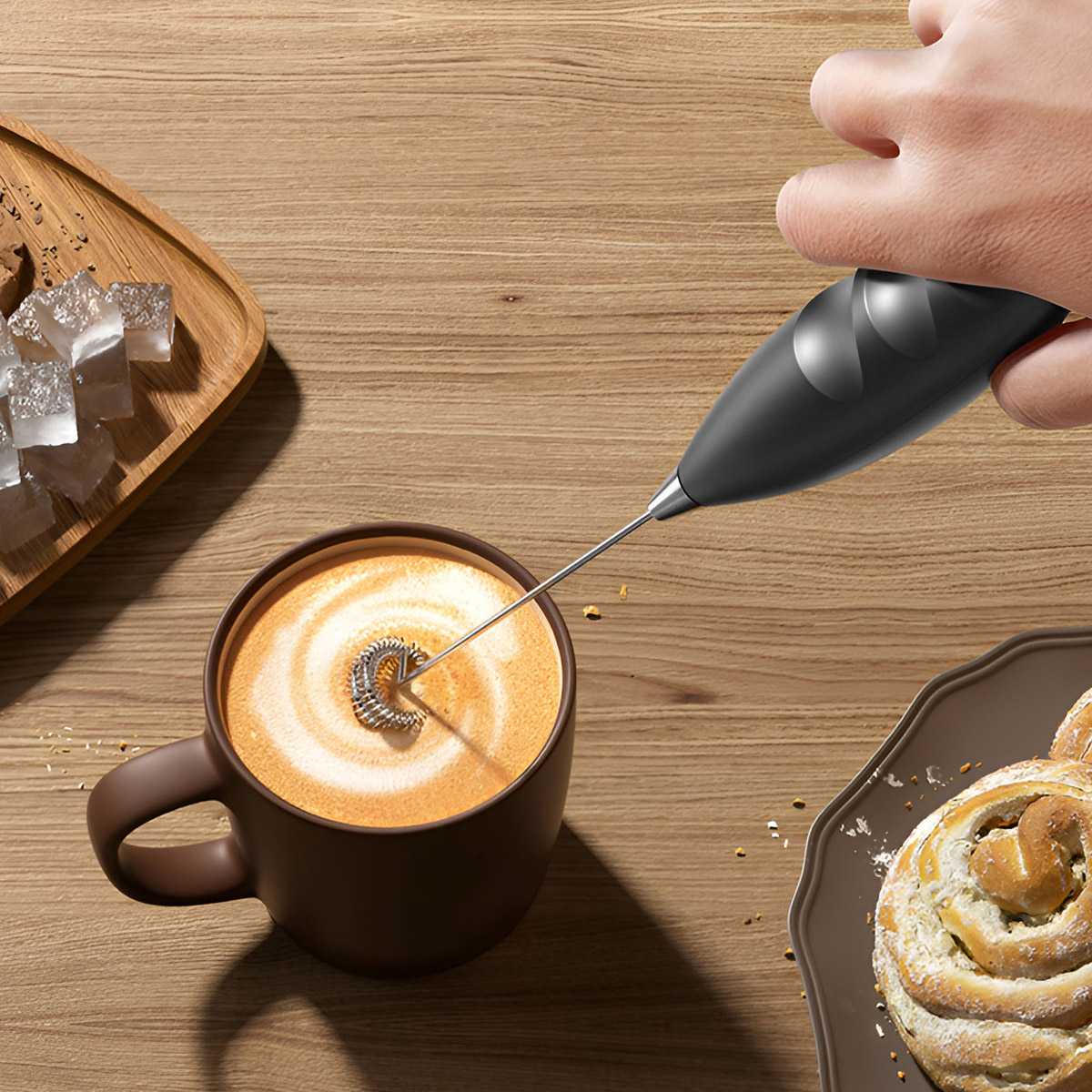 コーヒー電動ミルクフォーマー、電動泡立て器、コードレス電動飲 - Kitchen Appliances For Sale のレビューと価格