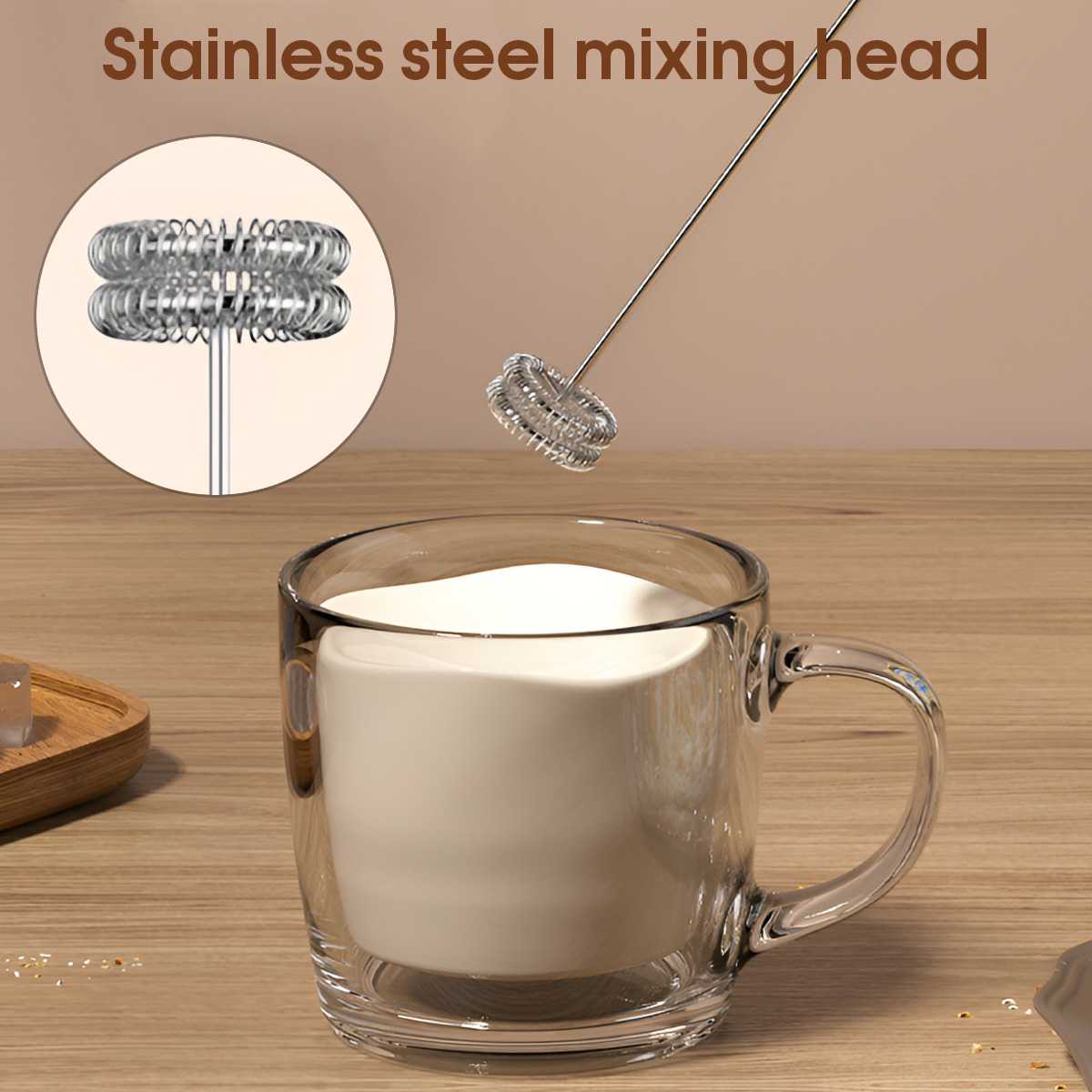 コーヒー電動ミルクフォーマー、電動泡立て器、コードレス電動飲 - Kitchen Appliances For Sale のレビューと価格