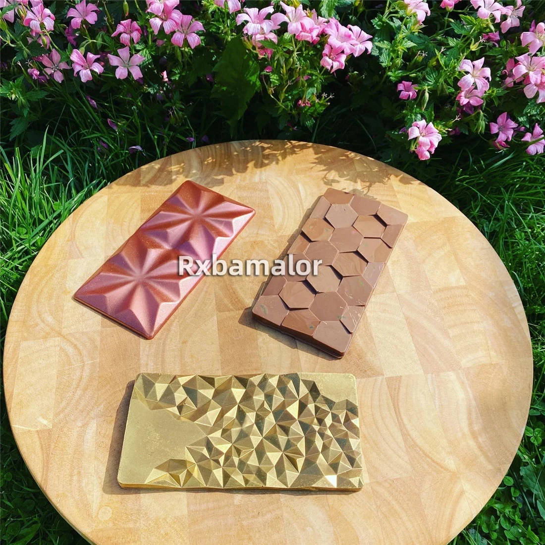 チョコレート型ポリカーボネートキャンディチョコレートバー金型 - Kitchen Appliances For Baking のレビューと価格