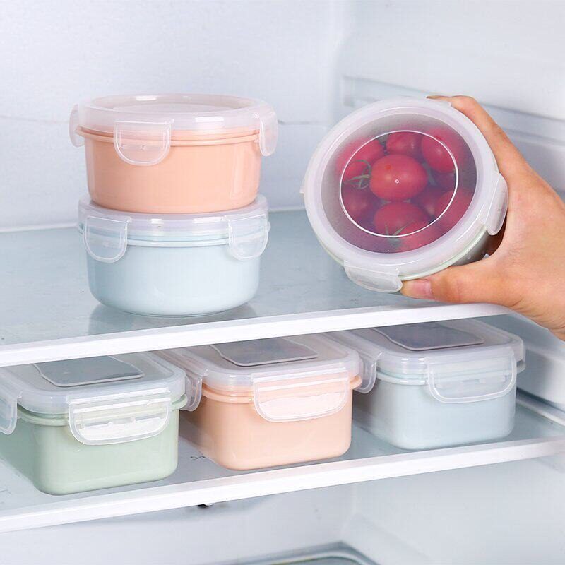 気密食品保存容器 BPAフリー スタッカブル 漏れ防止 ラン - Kitchen Appliances Organizer のレビューと価格