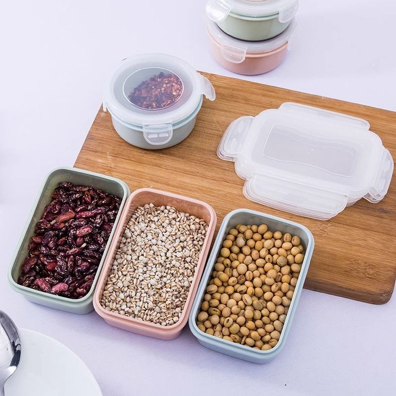 気密食品保存容器 BPAフリー スタッカブル 漏れ防止 ラン - Kitchen Appliances Organizer のレビューと価格