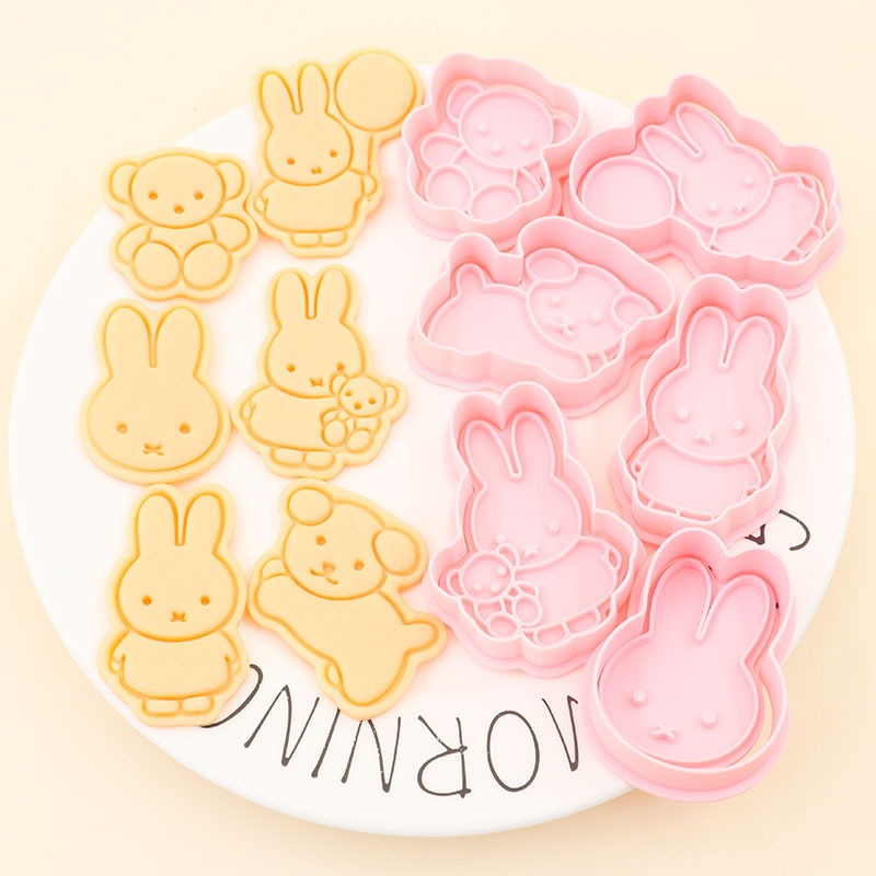 ミッフィーシリーズ漫画クッキー型かわいいDIYシミュレーショ - Kitchen Appliances For Baking のレビューと価格