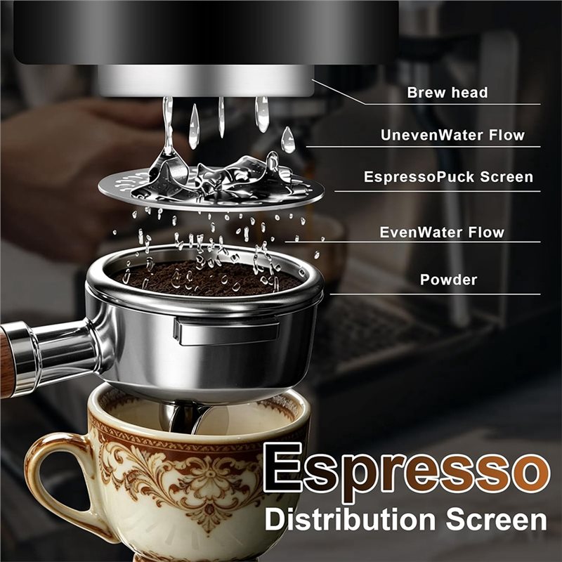 エスプレッソパックスクリーン磁気ピックアップツール 54mm - Breville Espresso Barista Express のレビューと価格