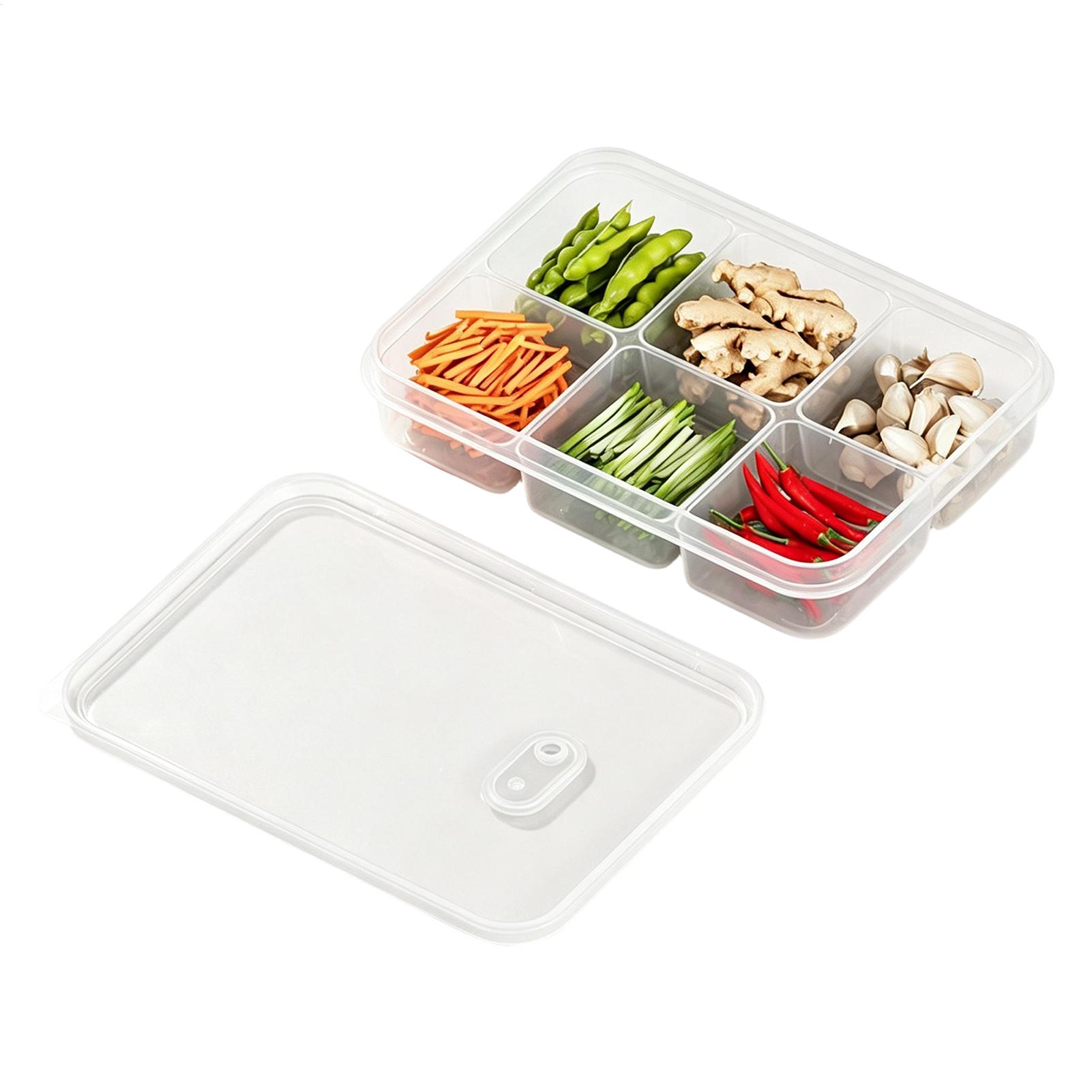 1PC 冷蔵庫収納ボックス肉野菜鮮度保持収納ボックス透明食品 - Kitchen Appliances Organizer のレビューと価格