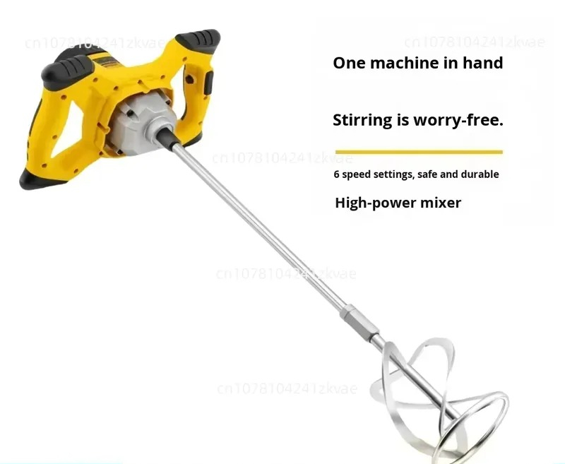 工業用電動ミキサー 多機能ツール 6段階速度調整 110V/ - Hand Mixer Electric のレビューと価格
