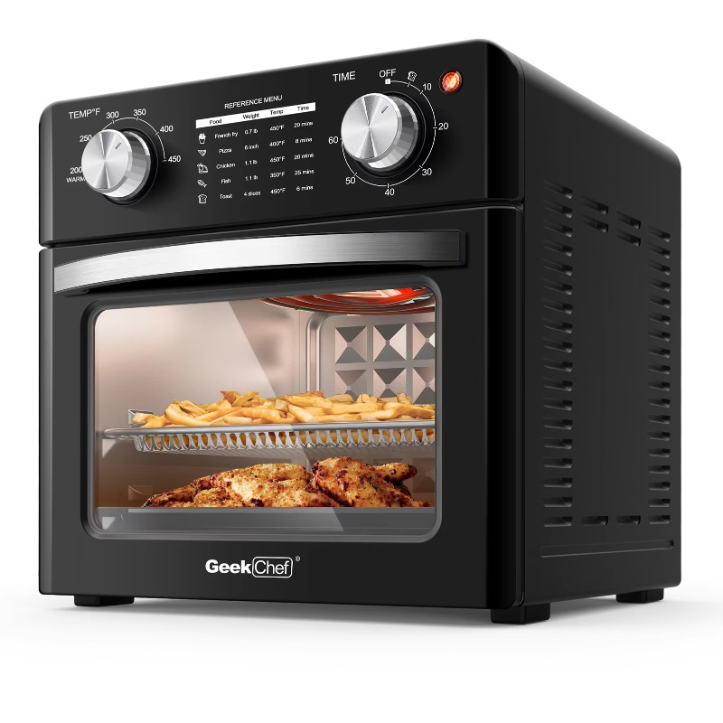 コンパクト多機能エアフライヤー、オールインワンオーブン＆電子 - Kitchen Appliances Combo のレビューと価格