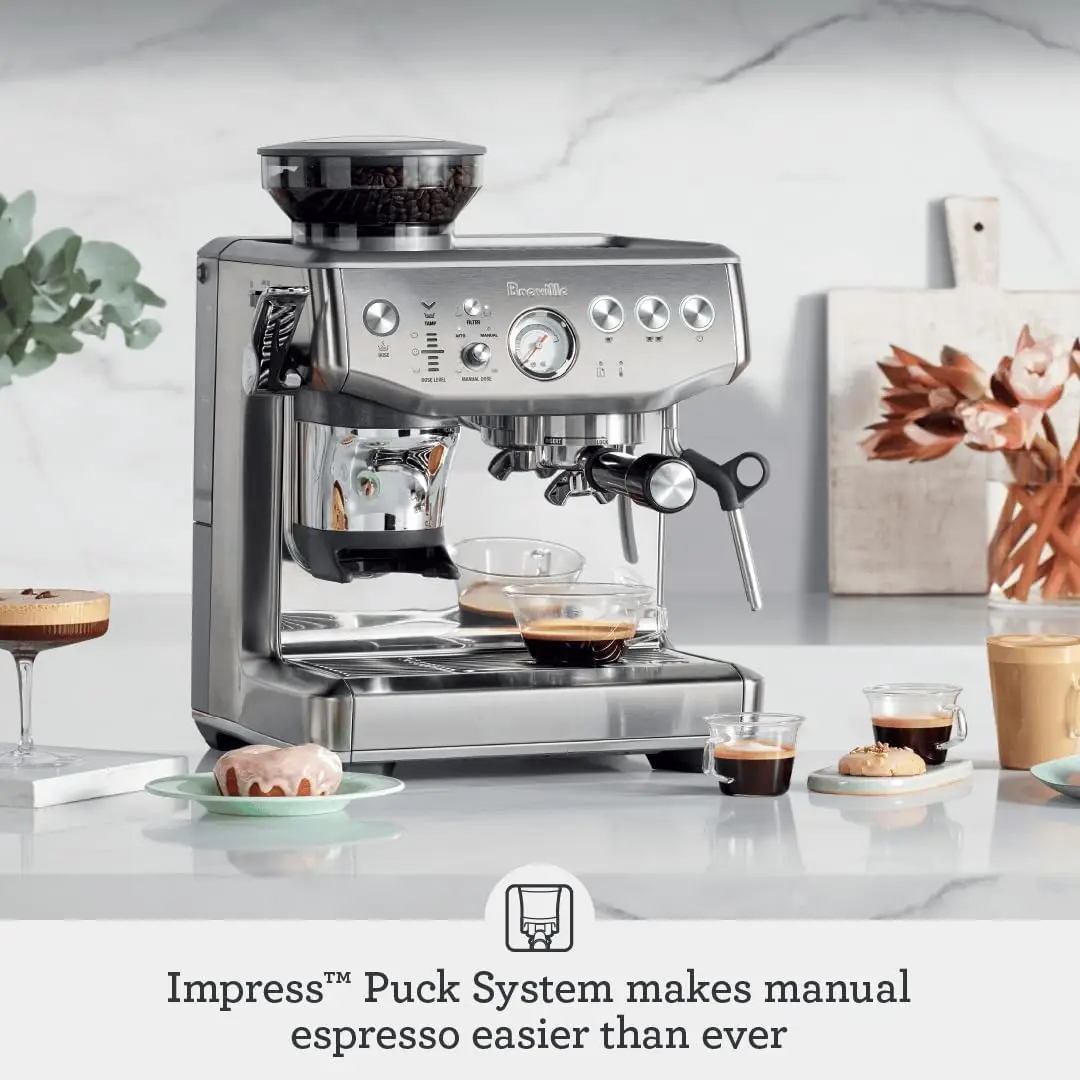 ブレビル バリスタ エクスプレス インプレス エスプレッソマ - Breville Espresso Barista Express のレビューと価格