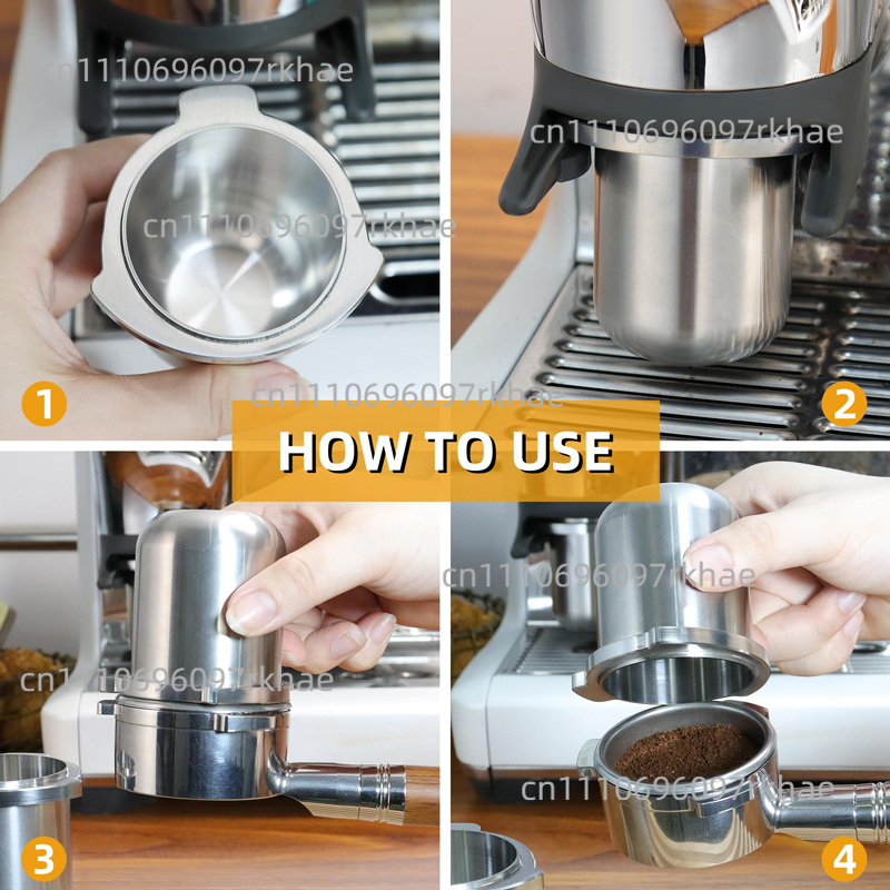 53.3mm コーヒーパウダーフィーダー コーヒードージング - Breville Espresso Barista Express のレビューと価格