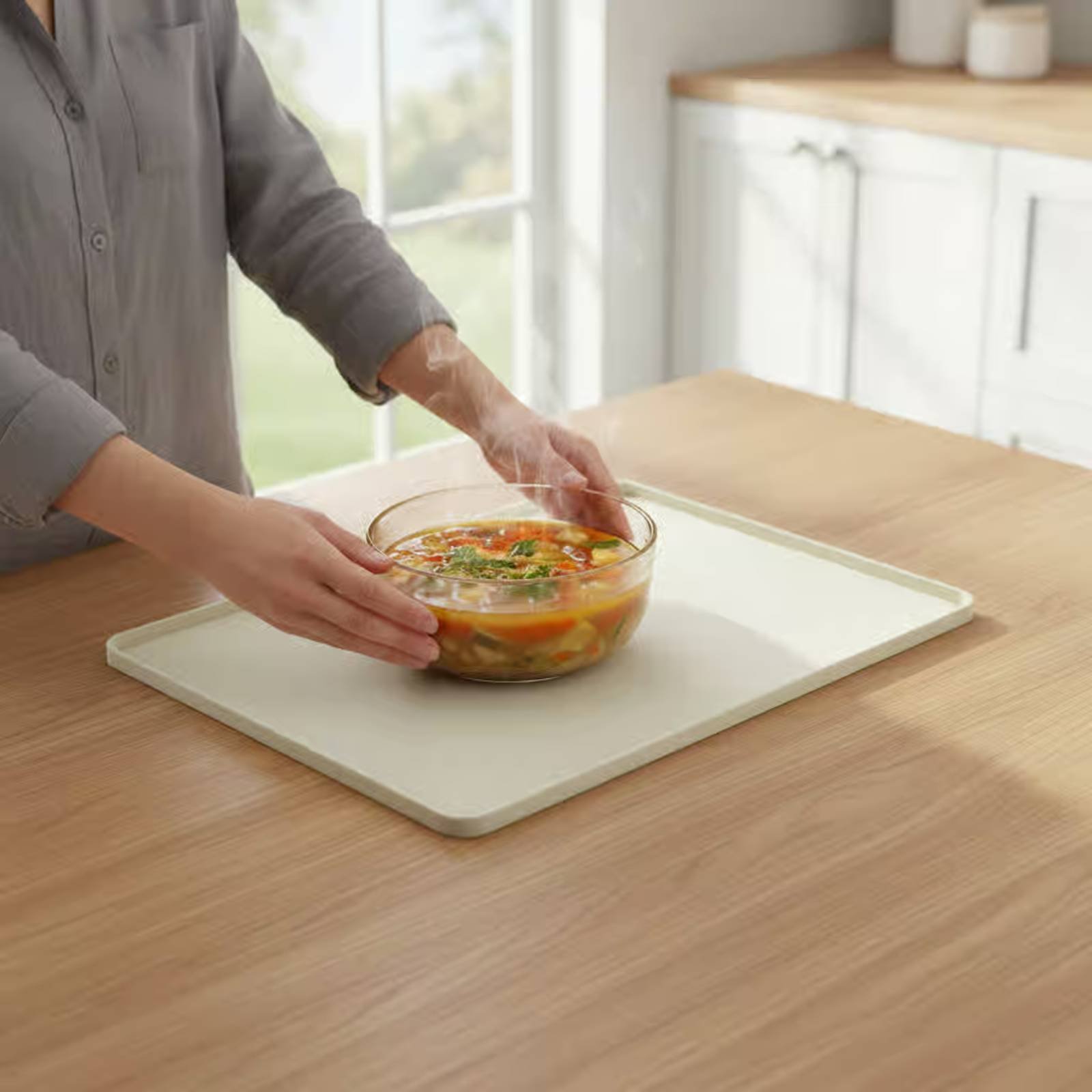 シリコン製電子レンジトップマット 柔軟な電子レンジトッププロ - Kitchen Appliances For Baking のレビューと価格